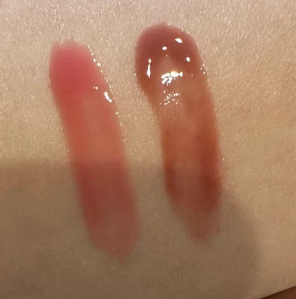 グラスティングカラーグロス/rom&nd/リップグロスを使ったクチコミ(4枚目)