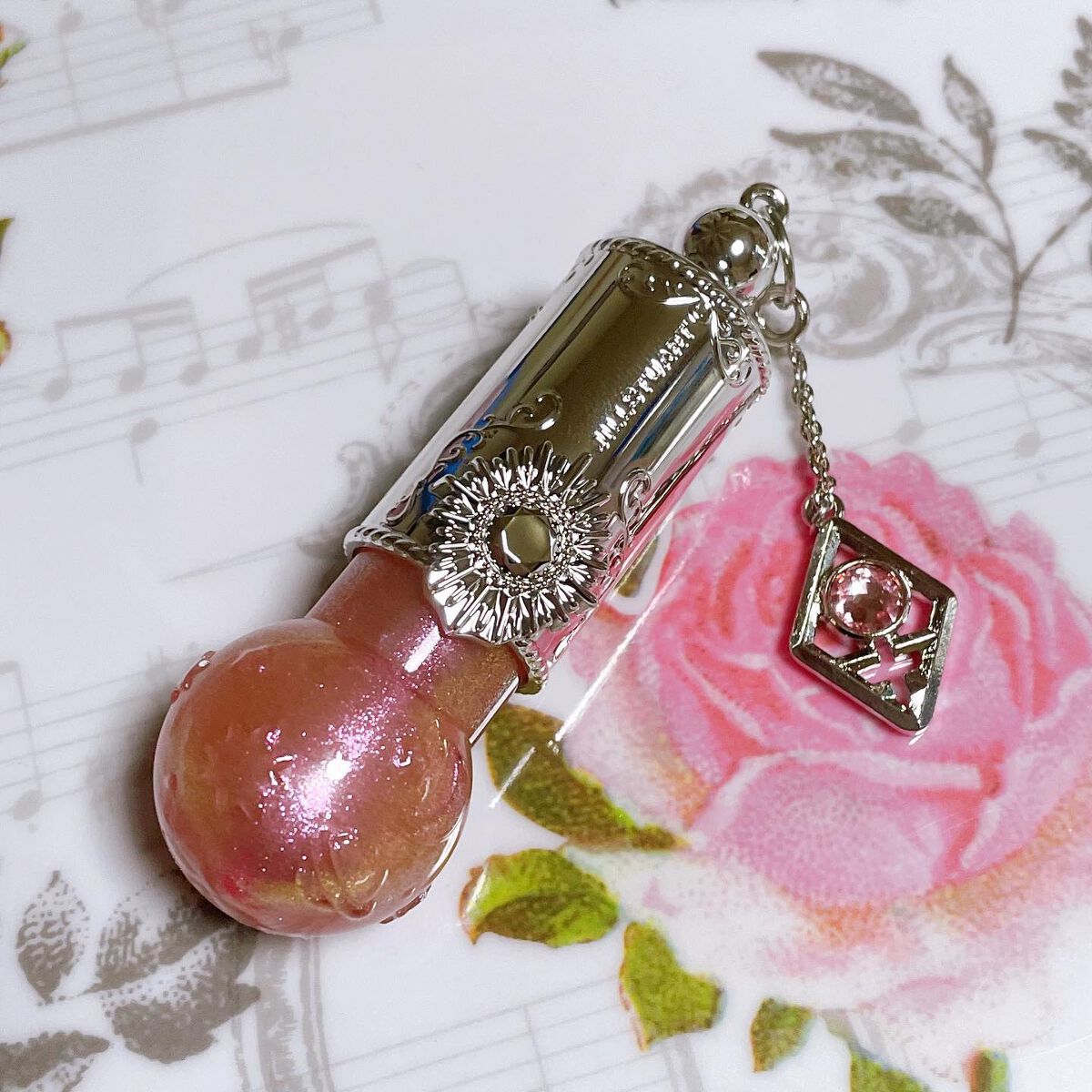 ステラーチャーム　リップオイル 09 amicable Venus/JILL STUART/口紅を使ったクチコミ（1枚目）