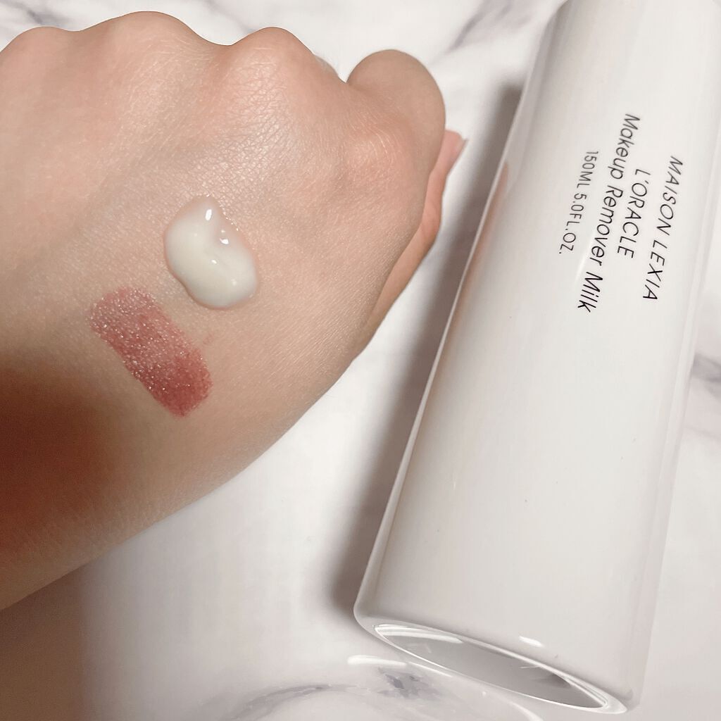 オラクル メイクアップ リムーバー ミルク/MAISON LEXIA/ミルククレンジングを使ったクチコミ(2枚目)