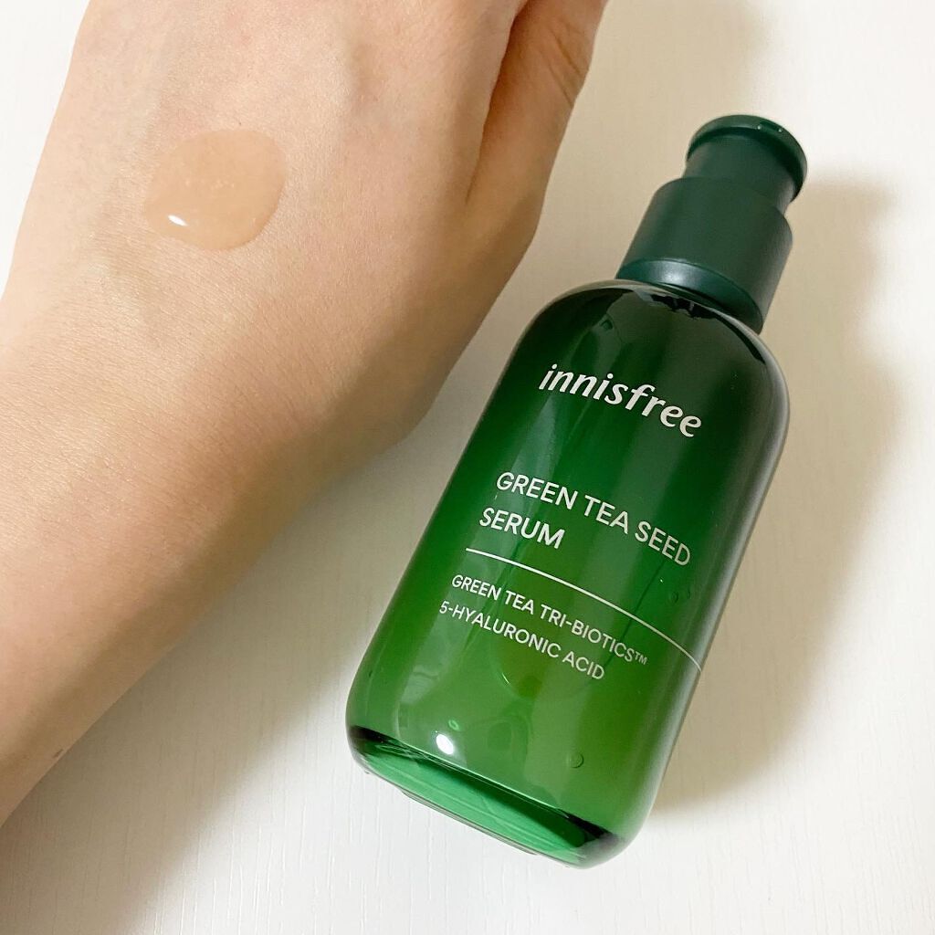 グリーンティーシード セラム N/innisfree/美容液を使ったクチコミ(2枚目)