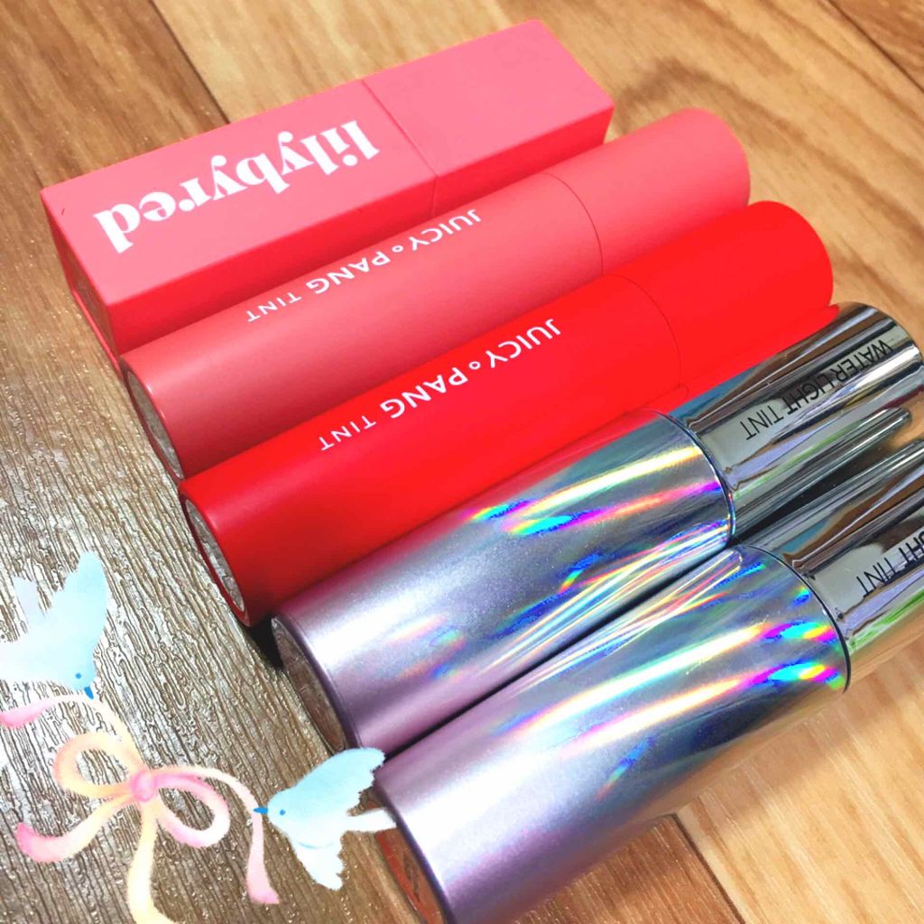 アピュー ウォーターライト ティント/A’pieu/リップティントを使ったクチコミ(2枚目)