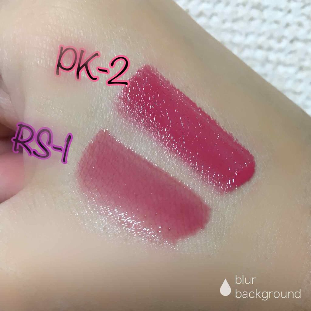 カラーセンサーリップティントN/KATE/口紅を使ったクチコミ(2枚目)