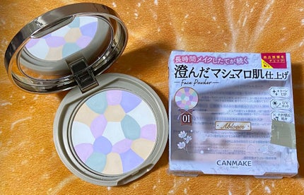 マシュマロフィニッシュパウダー ~Abloom~/キャンメイク/プレストパウダーを使ったクチコミ(1枚目)