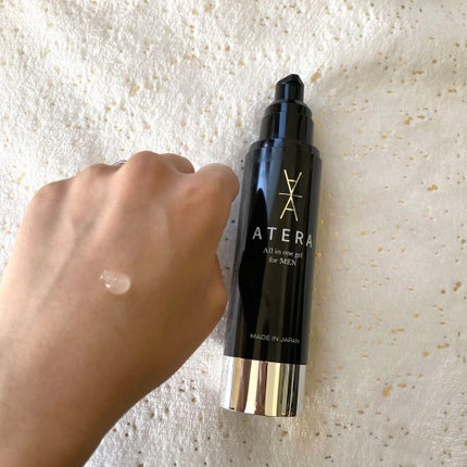 ATERA オールインワンジェルのクチコミ「おすすめです!
旦那用に購入しました。めんどくさがりでも続けやすいオールインワンジェル。1 本.....」(2枚目)