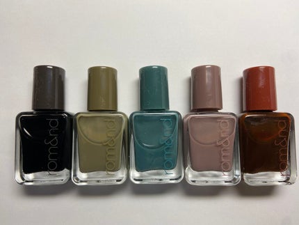 ムードペブルネイル/rom&nd/マニキュアを使ったクチコミ(2枚目)