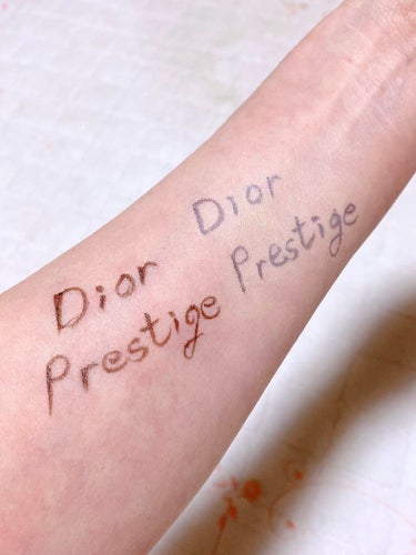 Dior プレステージ ル フルイド タン ドゥ ローズのクチコミ「DIOR
プレステージ
ル　フルイド　タン　ドゥ　ローズ
SPF25/PA +++  #0N
.....」（3枚目）