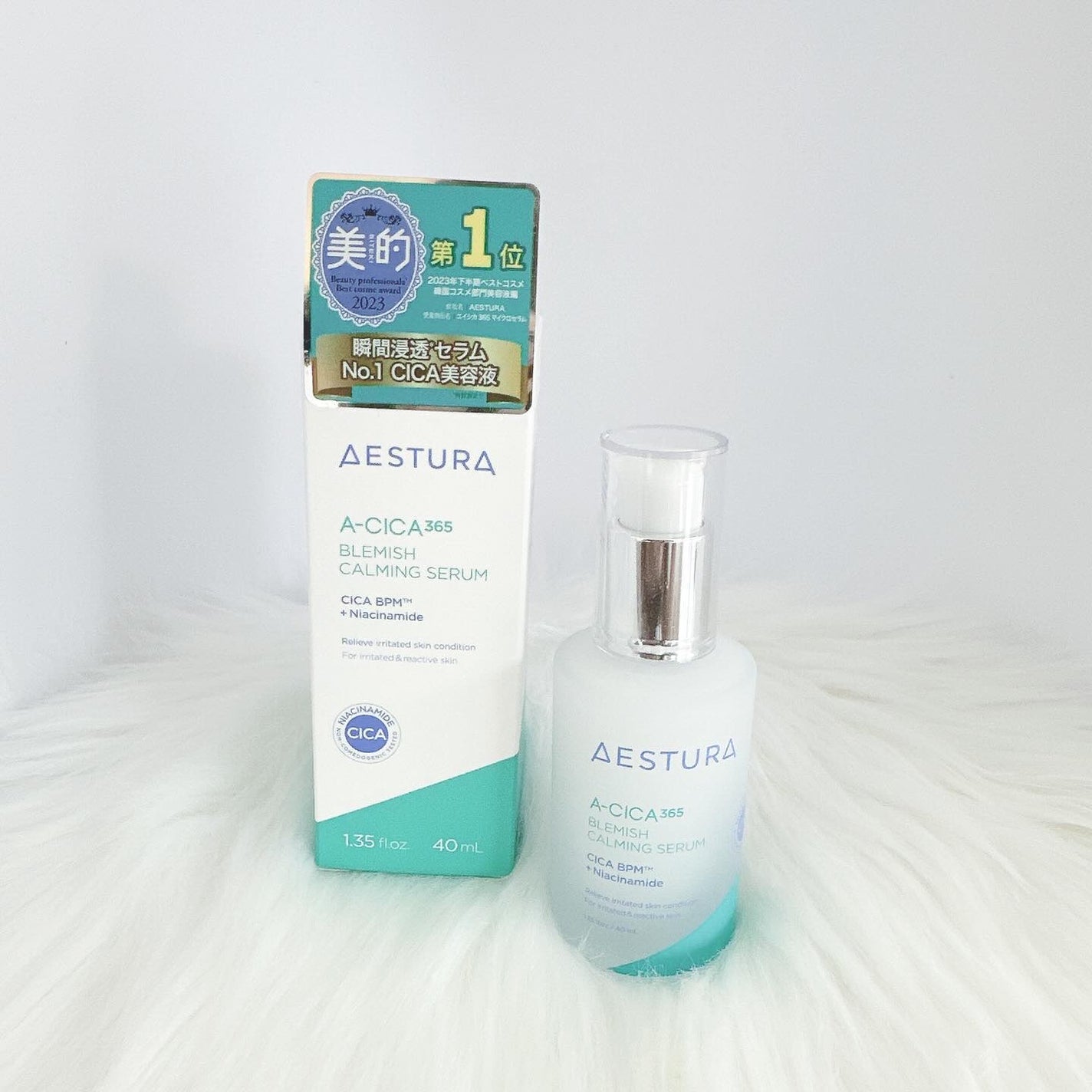 エイシカ365マイクロセラム/AESTURA/美容液を使ったクチコミ(1枚目)