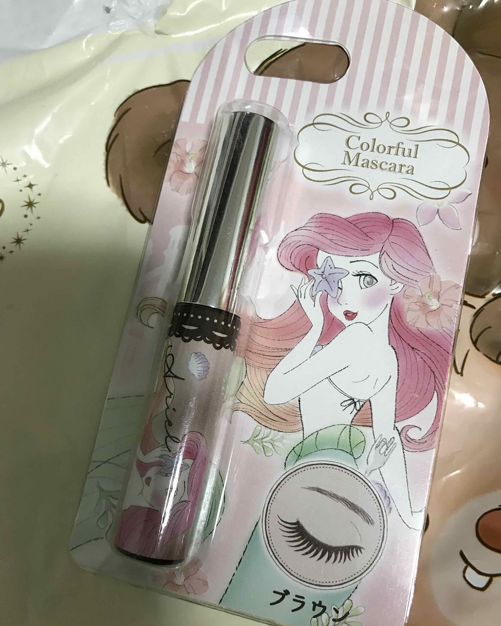 カラフルマスカラ/ディズニーストア/マスカラを使ったクチコミ（1枚目）