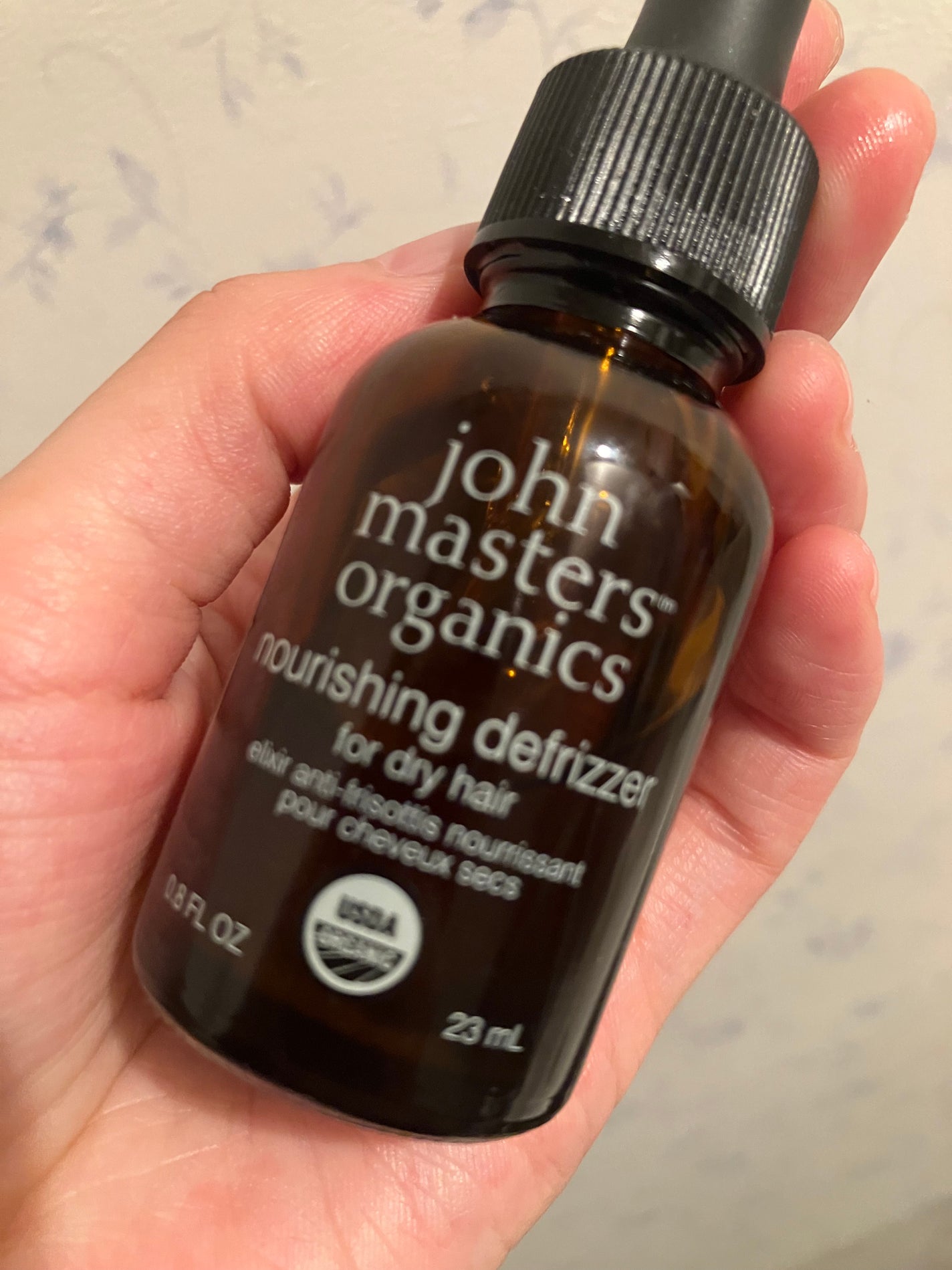 ナリッシングデフリザー N/john masters organics/ヘアオイルを使ったクチコミ(1枚目)