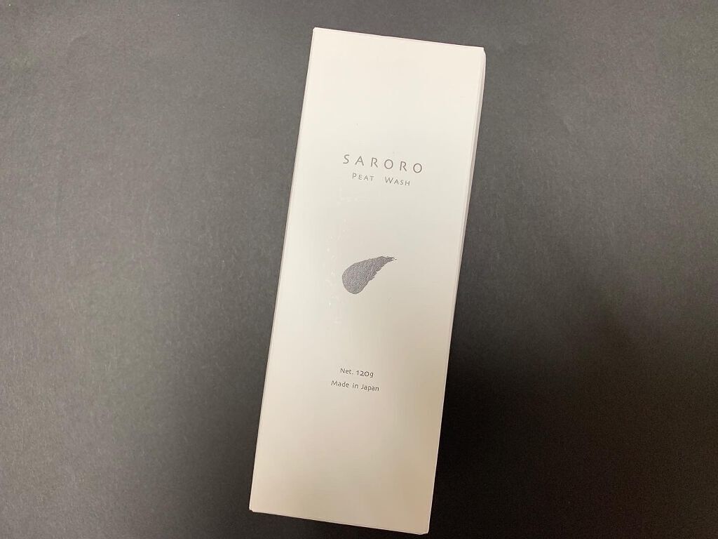 PEAT WASH/SARORO/その他洗顔料を使ったクチコミ（2枚目）