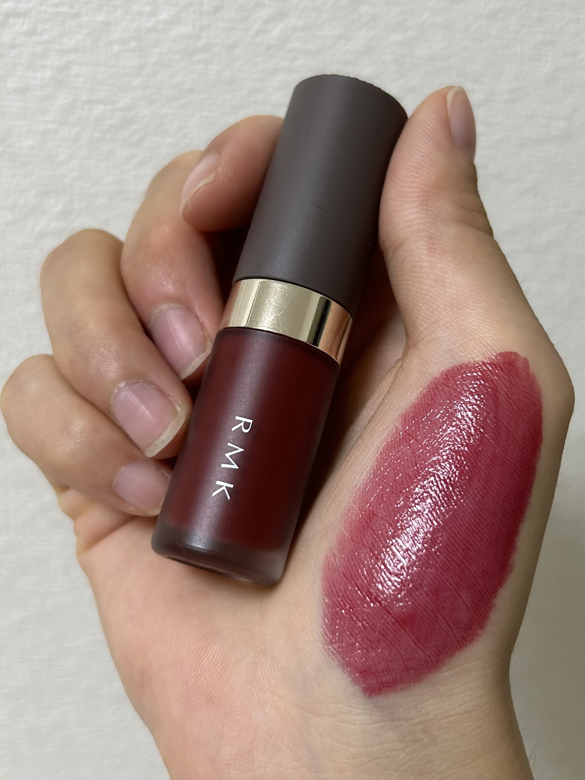 RMK リクイド リップカラー 09 クランベリー クラッシュ/RMK/口紅を使ったクチコミ（3枚目）