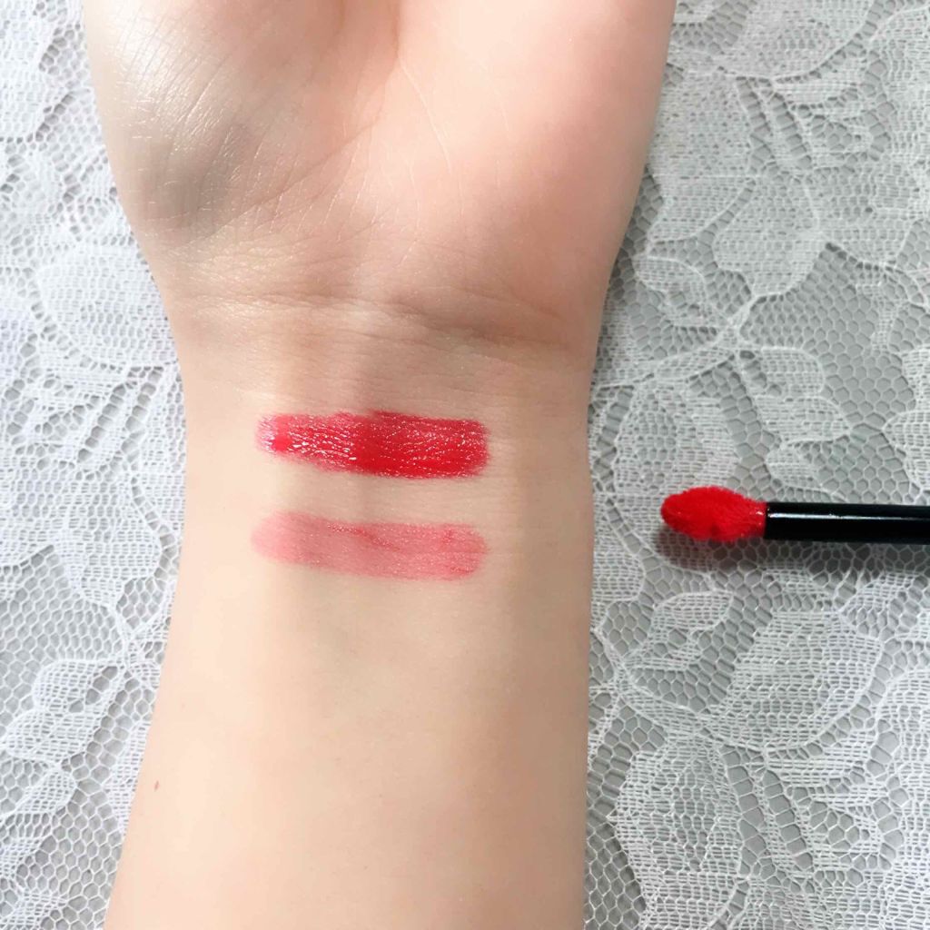 ヴォリュプテ ウォーター カラーバーム/YVES SAINT LAURENT BEAUTE/口紅を使ったクチコミ（2枚目）