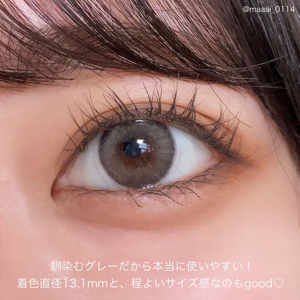 ディアサム(DearSome)/OLOLA/カラーコンタクトレンズを使ったクチコミ(4枚目)