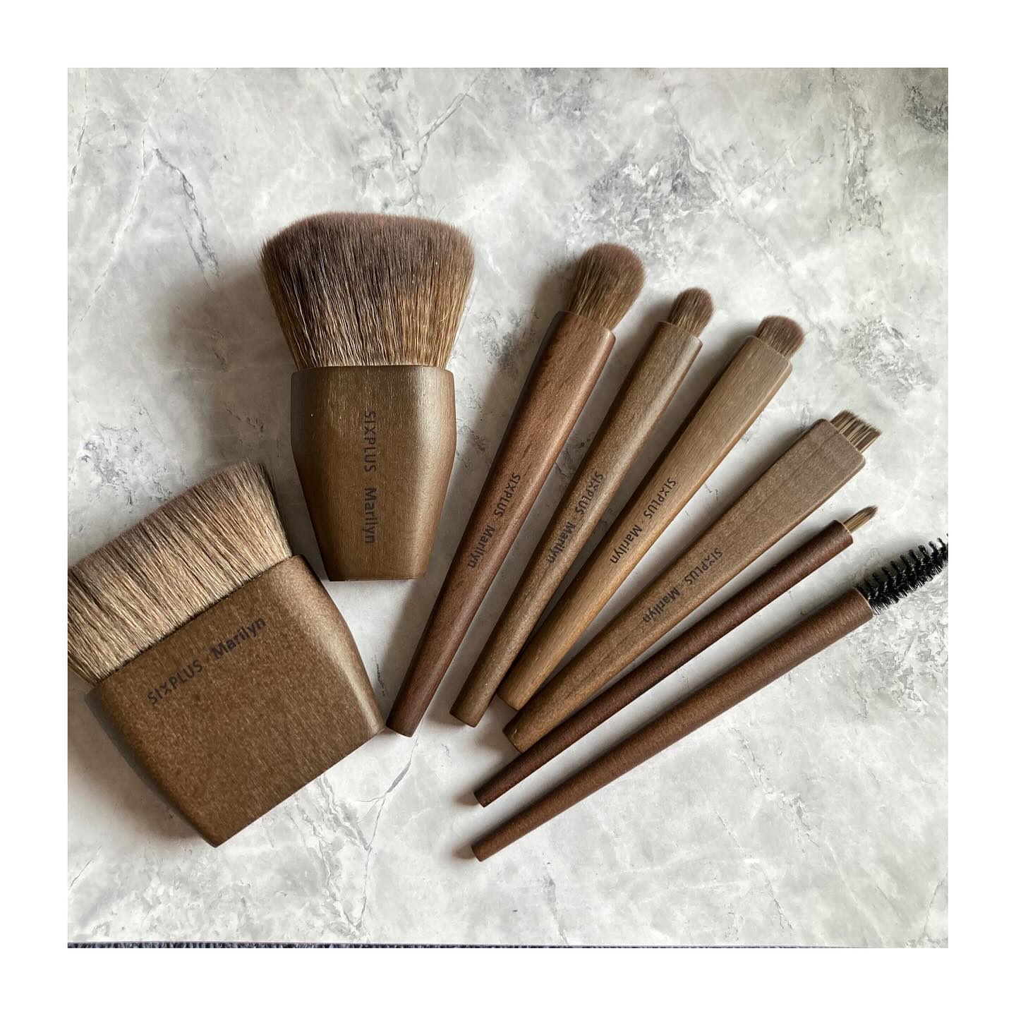 SIXPLUSコラボメイクブラシ 8本セット-UNIQUEシリーズ /SIXPLUS/メイクブラシを使ったクチコミ（1枚目）