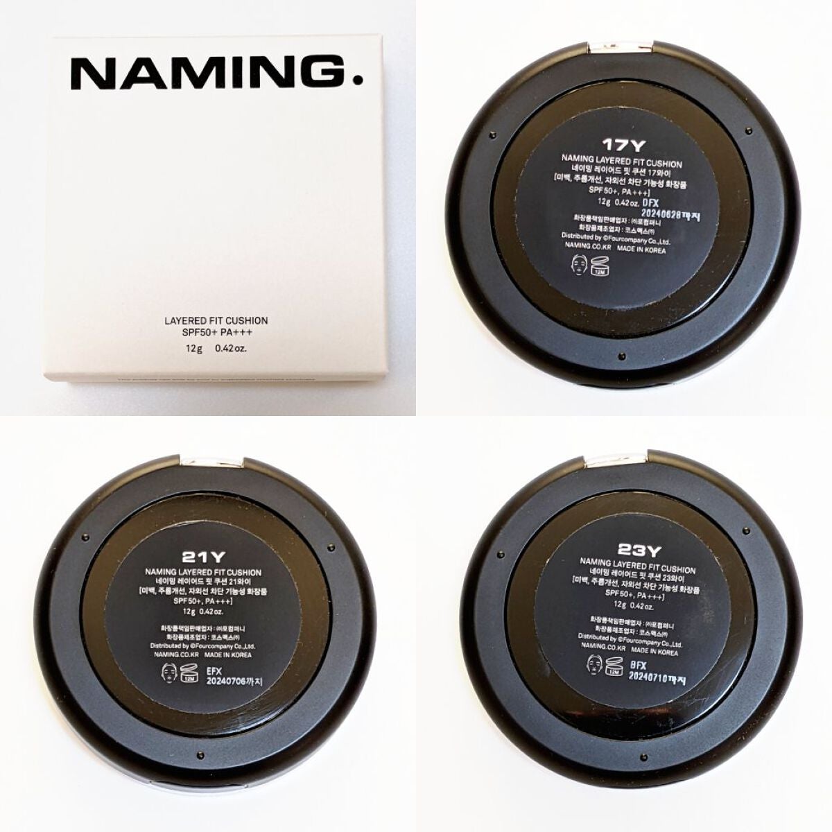 ネーミング レイヤード フィットクッション/NAMING./クッションファンデーションを使ったクチコミ(5枚目)