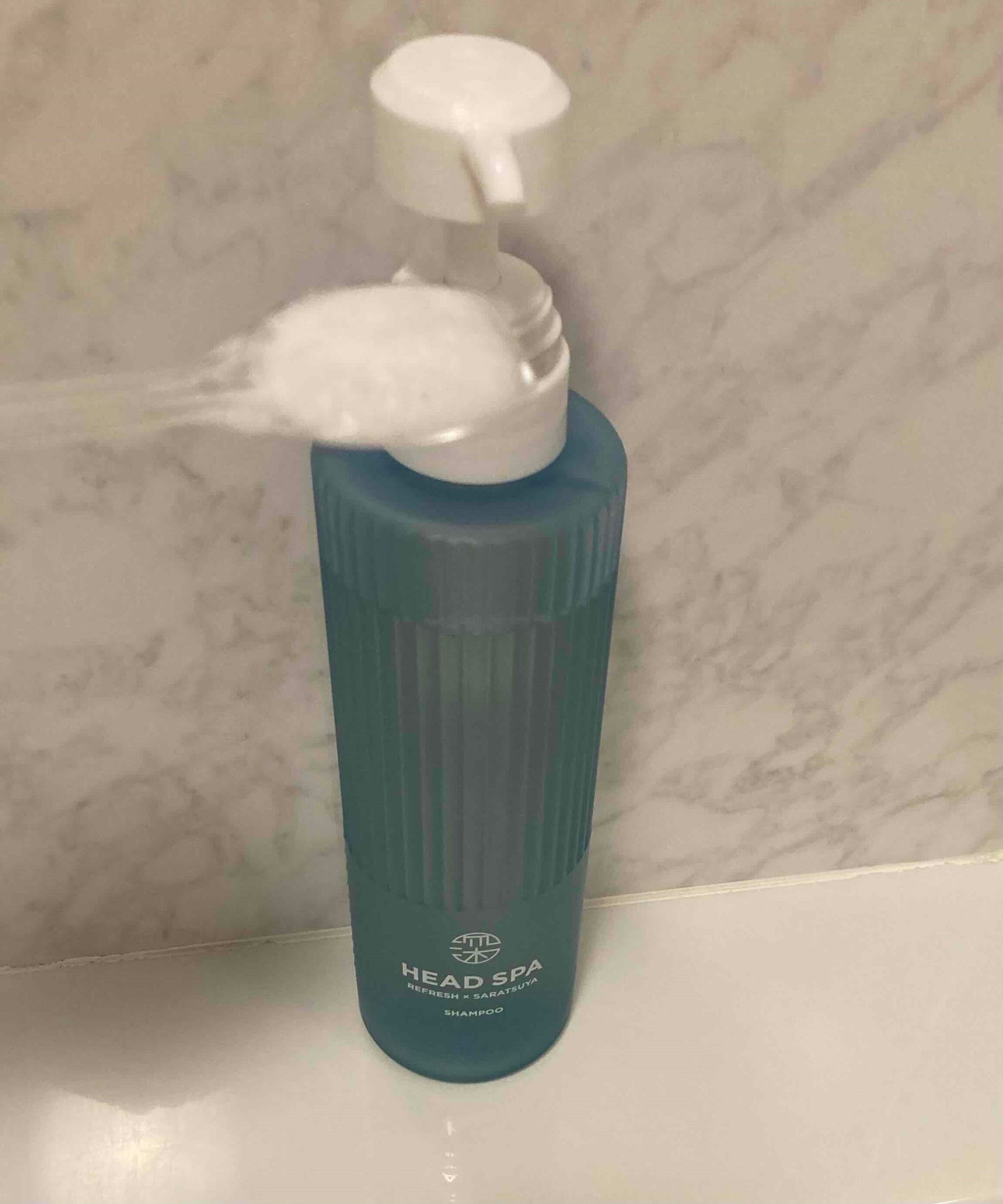 リフレッシュ × さらつや シャンプー/トリートメント/h&s/市販シャンプーを使ったクチコミ(3枚目)