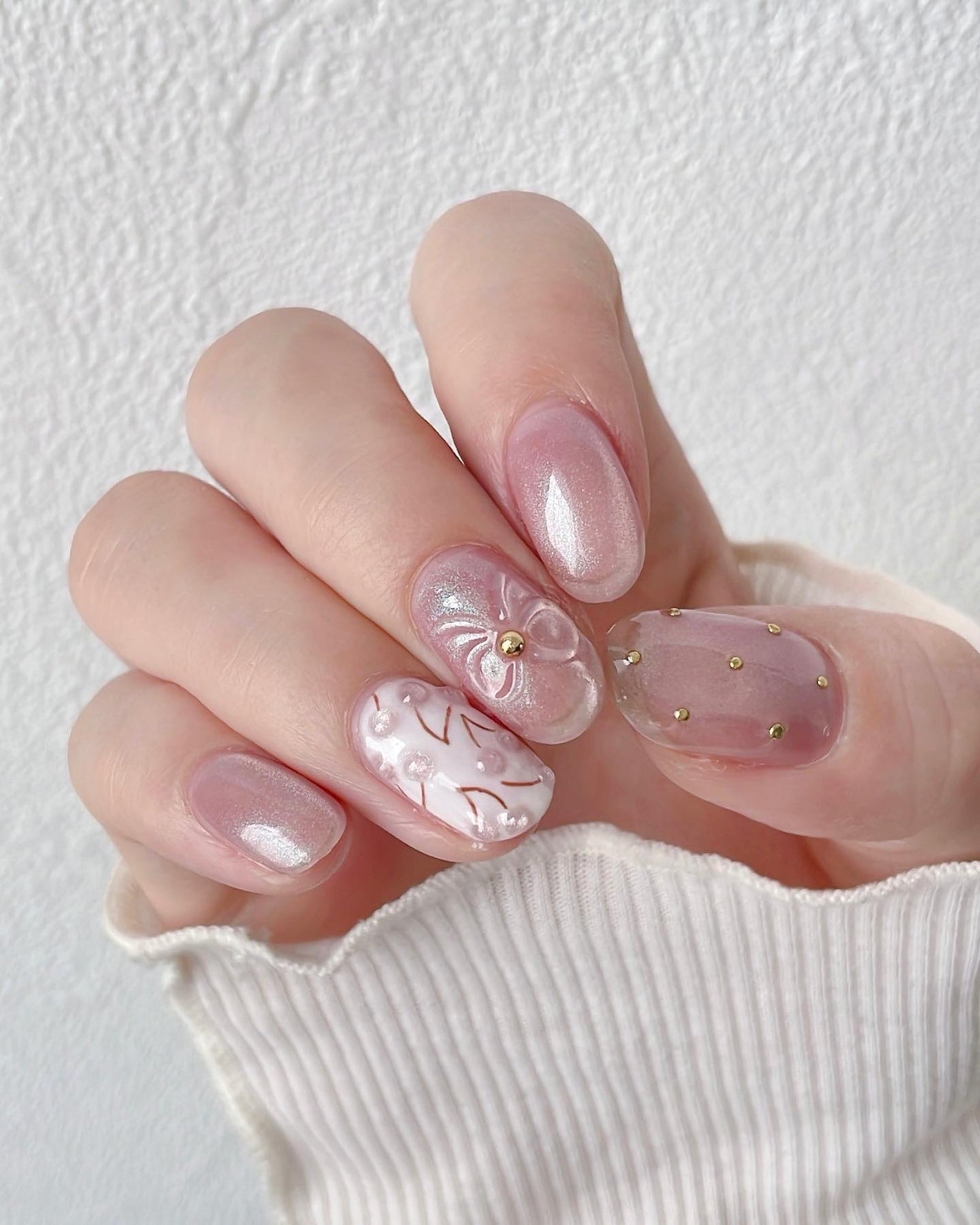 aiainail_@セルフネイル on LIPS 「【絶対目を惹くマグネットネイル💅🏻】ネイル工房公認クリエイ..」(2枚目)