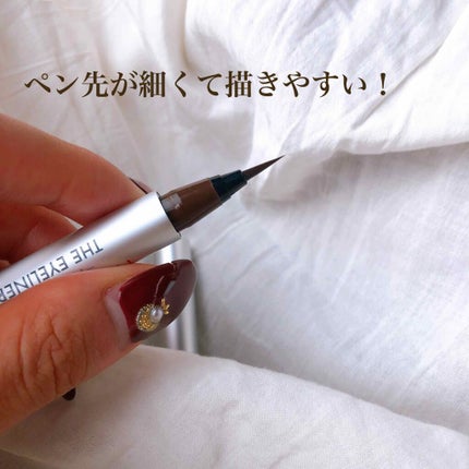 1DAY TATTOO プロキャスト ザ・アイライナー/K-パレット/リキッドアイライナーを使ったクチコミ(2枚目)