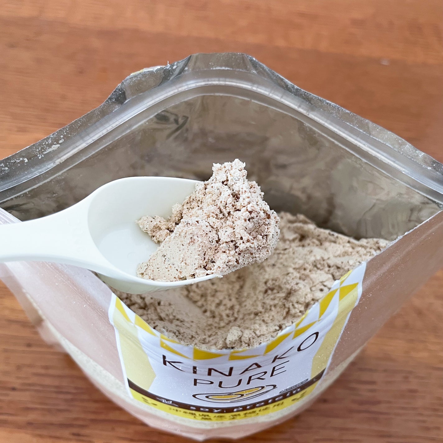 KINAKO PURE/ピュアパートナー/ソイプロテインを使ったクチコミ(2枚目)