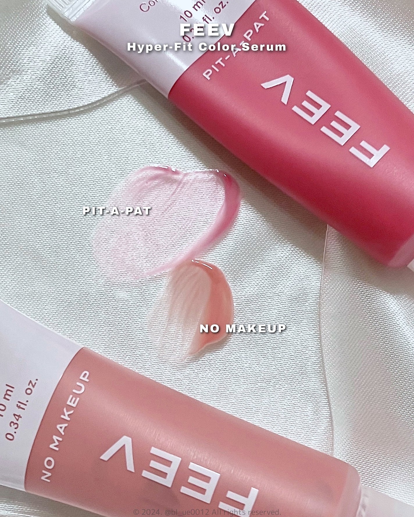 ハイパーフィットカラーセラム/FEEV/ジェル・クリームチークを使ったクチコミ(5枚目)