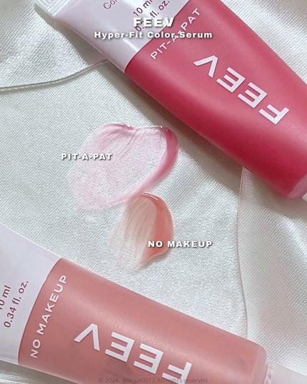 ハイパーフィットカラーセラム/FEEV/ジェル・クリームチークを使ったクチコミ(5枚目)