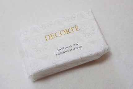 フェイシャル ピュア コットン/DECORTÉ/コットンを使ったクチコミ(4枚目)