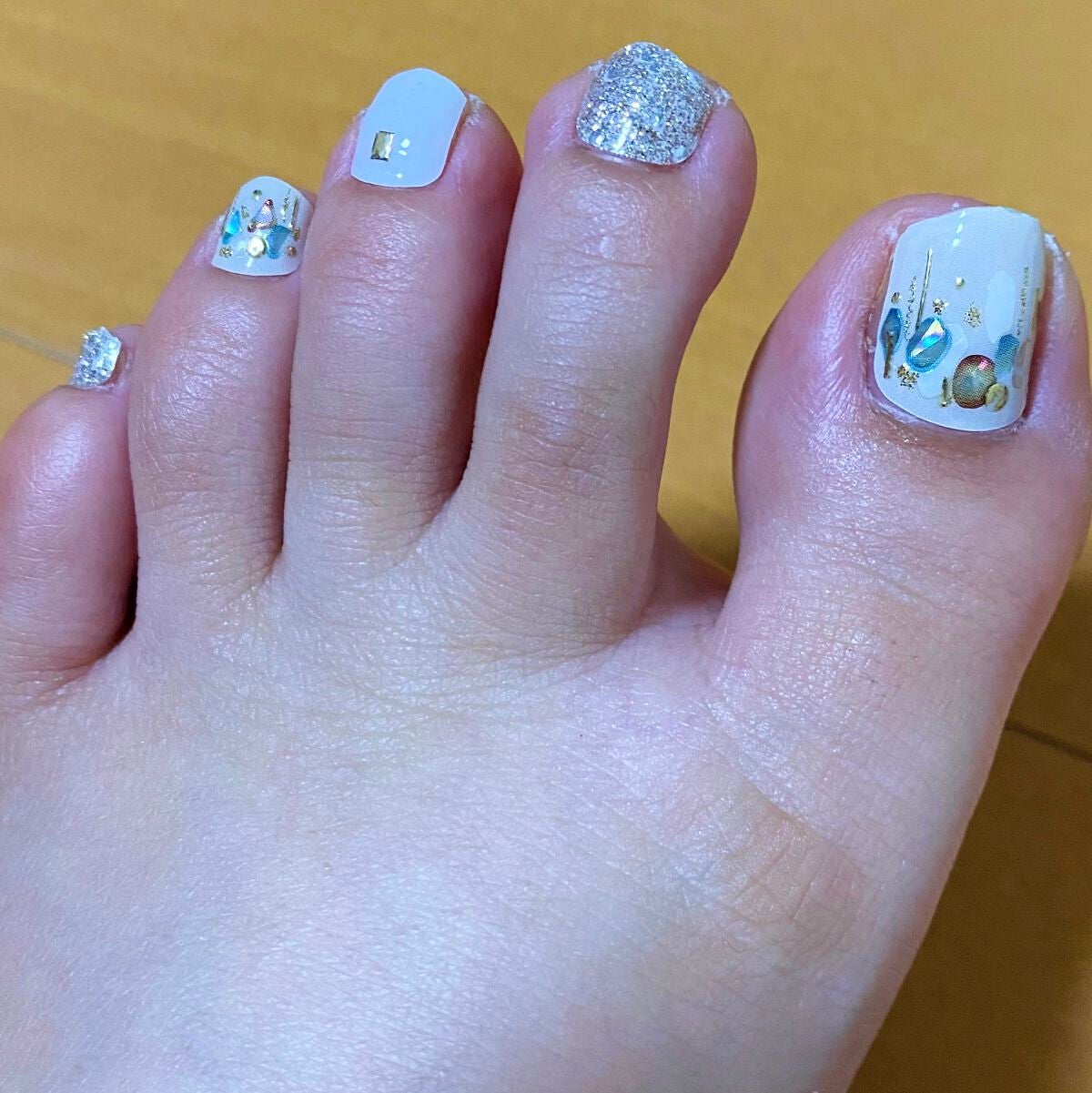 ネイルフィット ジェルネイルシール/GELATO FACTORY/ネイルシールを使ったクチコミ(4枚目)