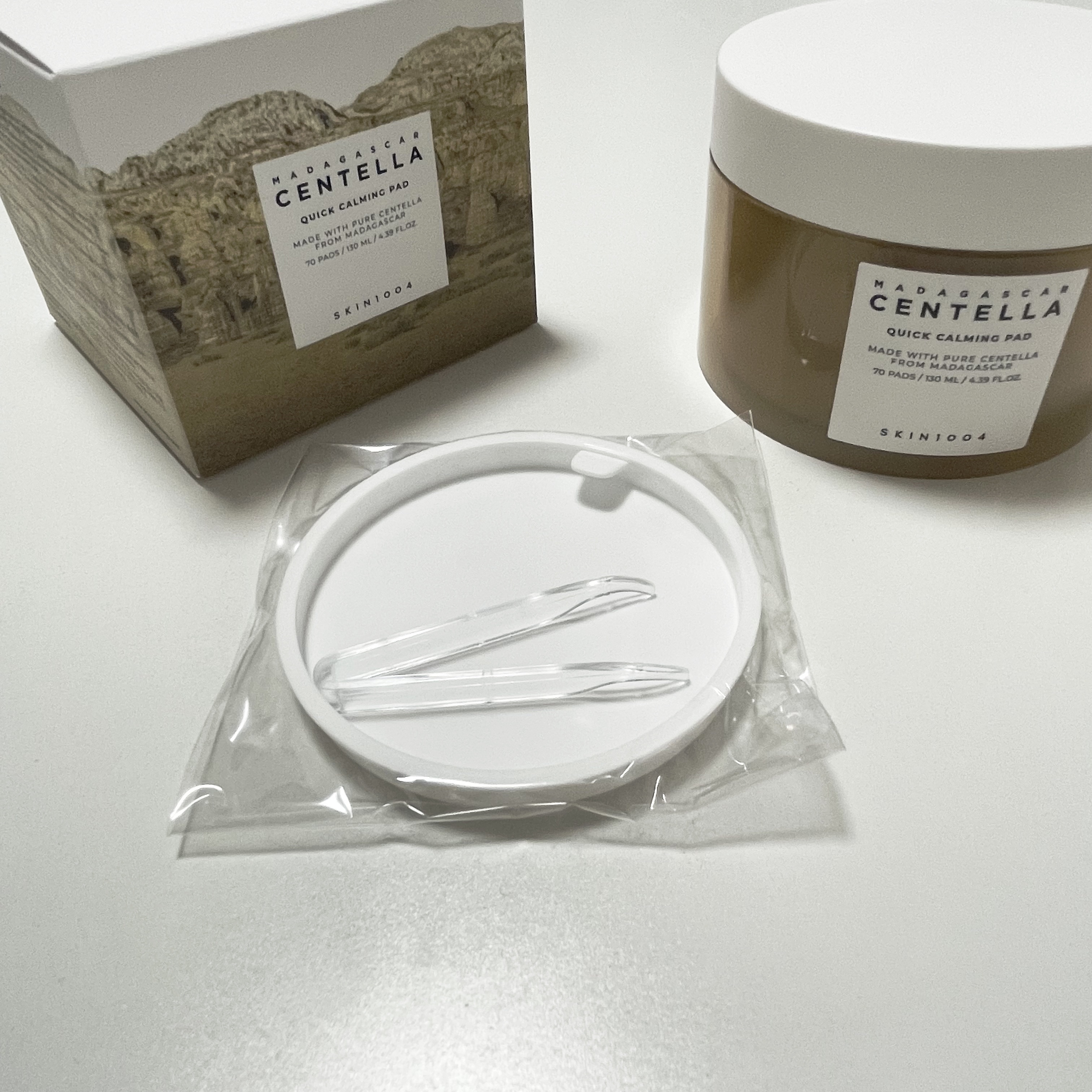 センテラ クイックカーミングパッド/SKIN1004/トナーパッドを使ったクチコミ（2枚目）