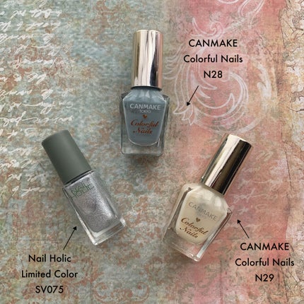 カラフルネイルズ/キャンメイク/マニキュアを使ったクチコミ(4枚目)