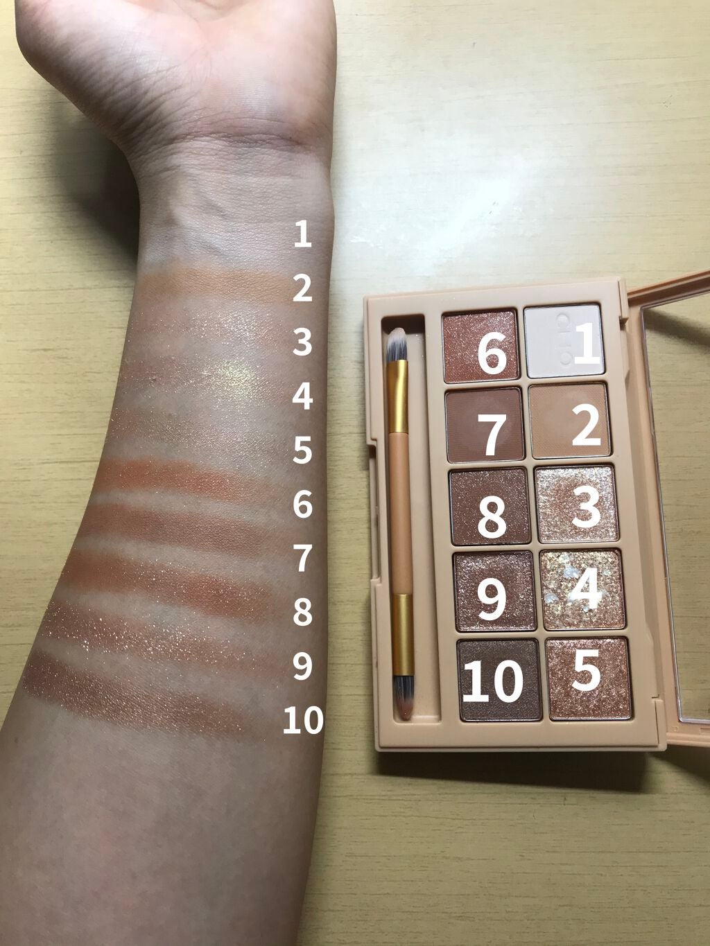 プロ アイ パレット/CLIO/アイシャドウパレットを使ったクチコミ(3枚目)