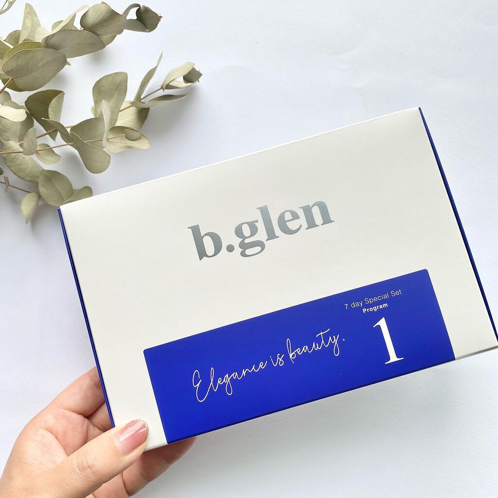 7 day Special Set プログラム1/b.glen/スキンケアキットを使ったクチコミ(3枚目)