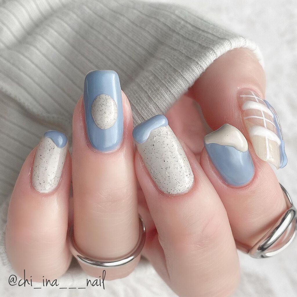 ジェルネイル(ライト対応)/セリア/ジェルネイルを使ったクチコミ(1枚目)