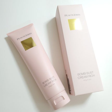 ボムバストクリーム リッチ/PEACH JOHN/バスト・ヒップケアを使ったクチコミ(1枚目)