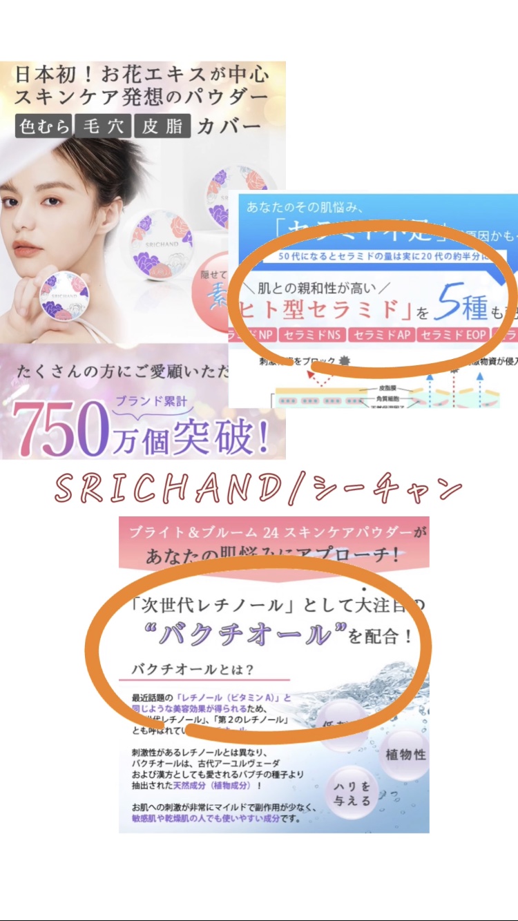 トランスルーセントパウダー/SRICHAND/ルースパウダーを使ったクチコミ（3枚目）