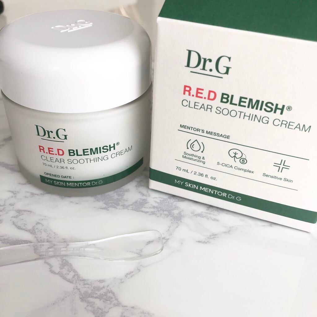 レッドB・Cスムージングクリーム/Dr.G/フェイスクリームを使ったクチコミ(4枚目)