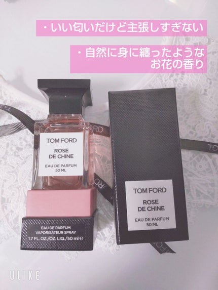 ローズ ド シーヌ オード パルファム スプレィ/TOM FORD BEAUTY/香水(レディース)を使ったクチコミ(2枚目)