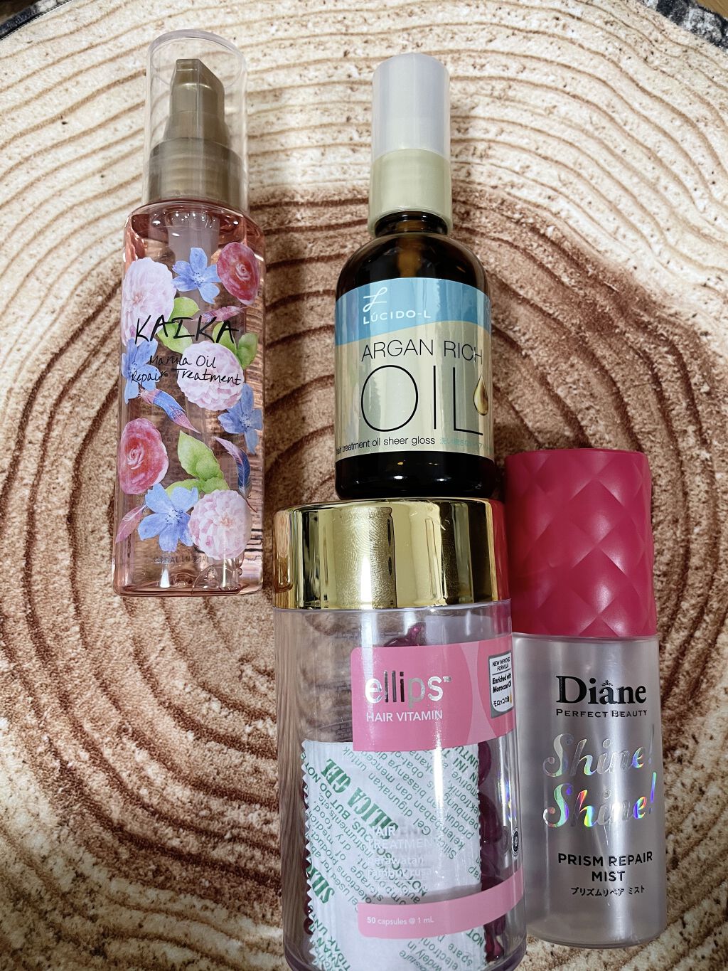 オイルトリートメント #EXヘアオイル エッセンスチャージ/ルシードエル/ヘアオイルを使ったクチコミ（2枚目）