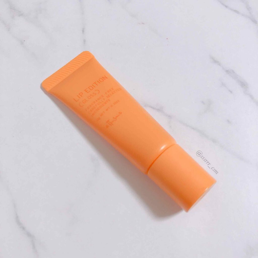 エテュセ リップエディション(グロス) 03 ビタミンオレンジ/ettusais/リップグロスを使ったクチコミ（2枚目）