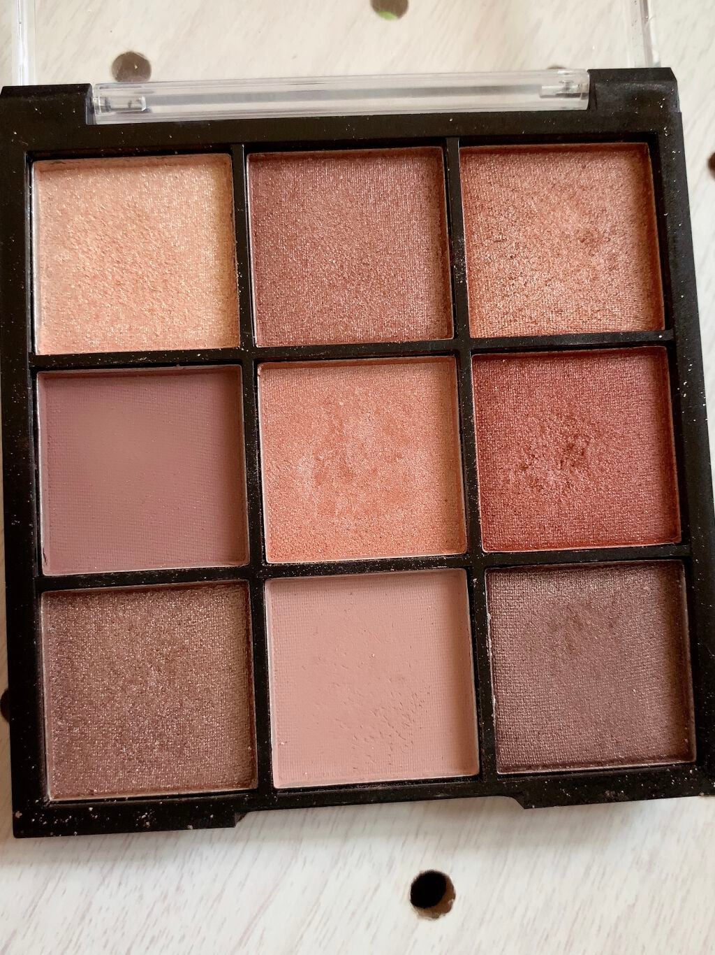 UR GLAM BLOOMING EYE COLOR PALETTE/U R GLAM/アイシャドウパレットを使ったクチコミ(2枚目)