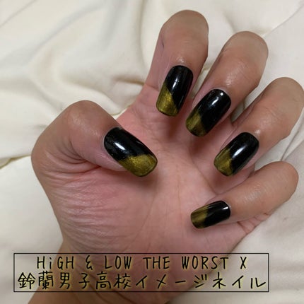 #フレンチネイル,#黒ネイル,#セルフネイル,#セリアジェルネイルのネイルデザイン