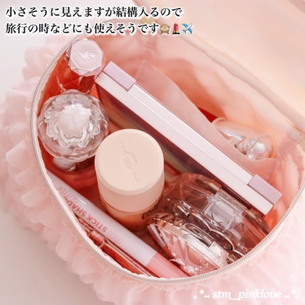 バニティポーチ/pink trick/その他を使ったクチコミ(7枚目)