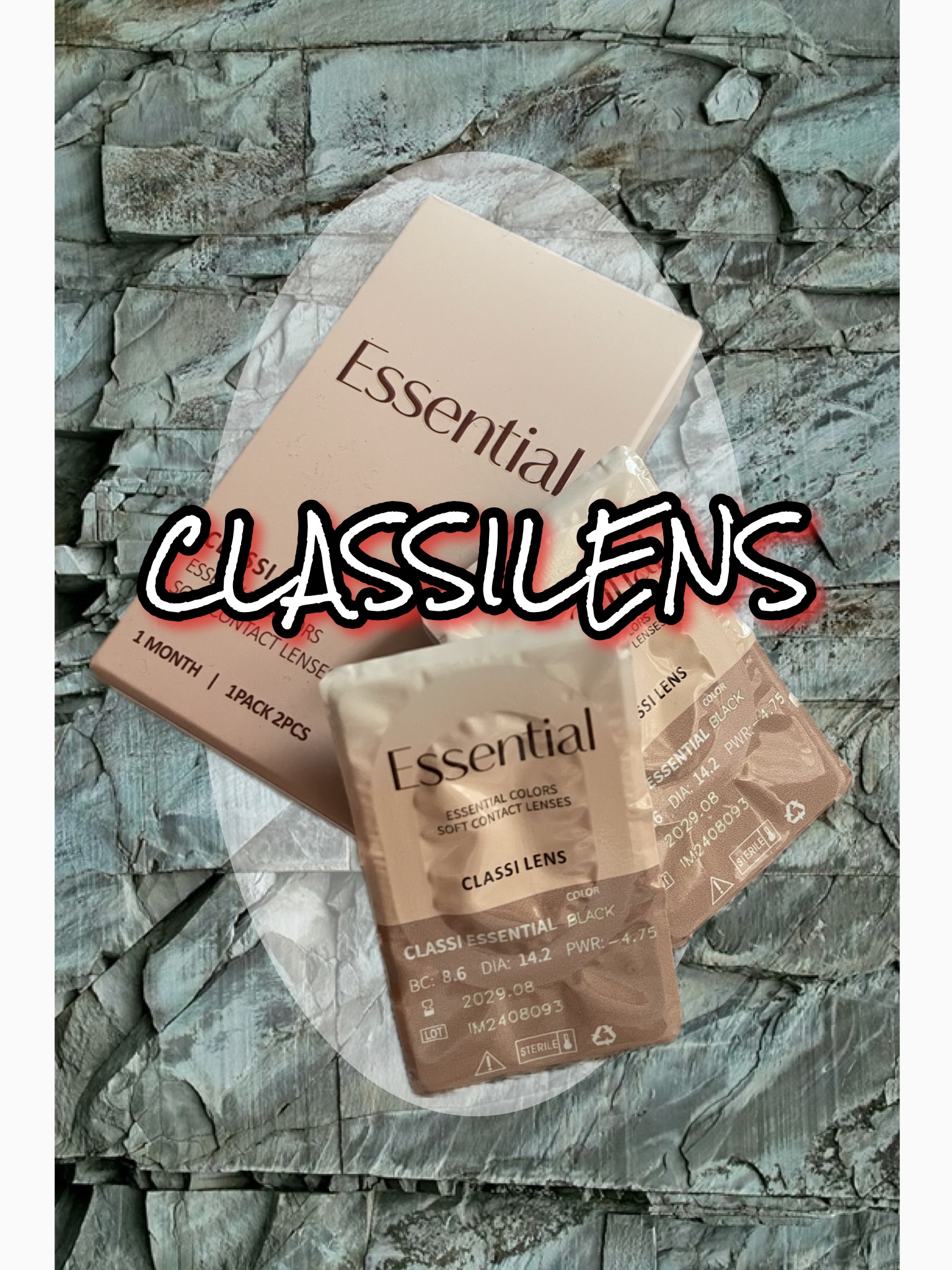 CLASSI ESSENTIAL/Classilens/１ヶ月（１MONTH）カラコンを使ったクチコミ（1枚目）