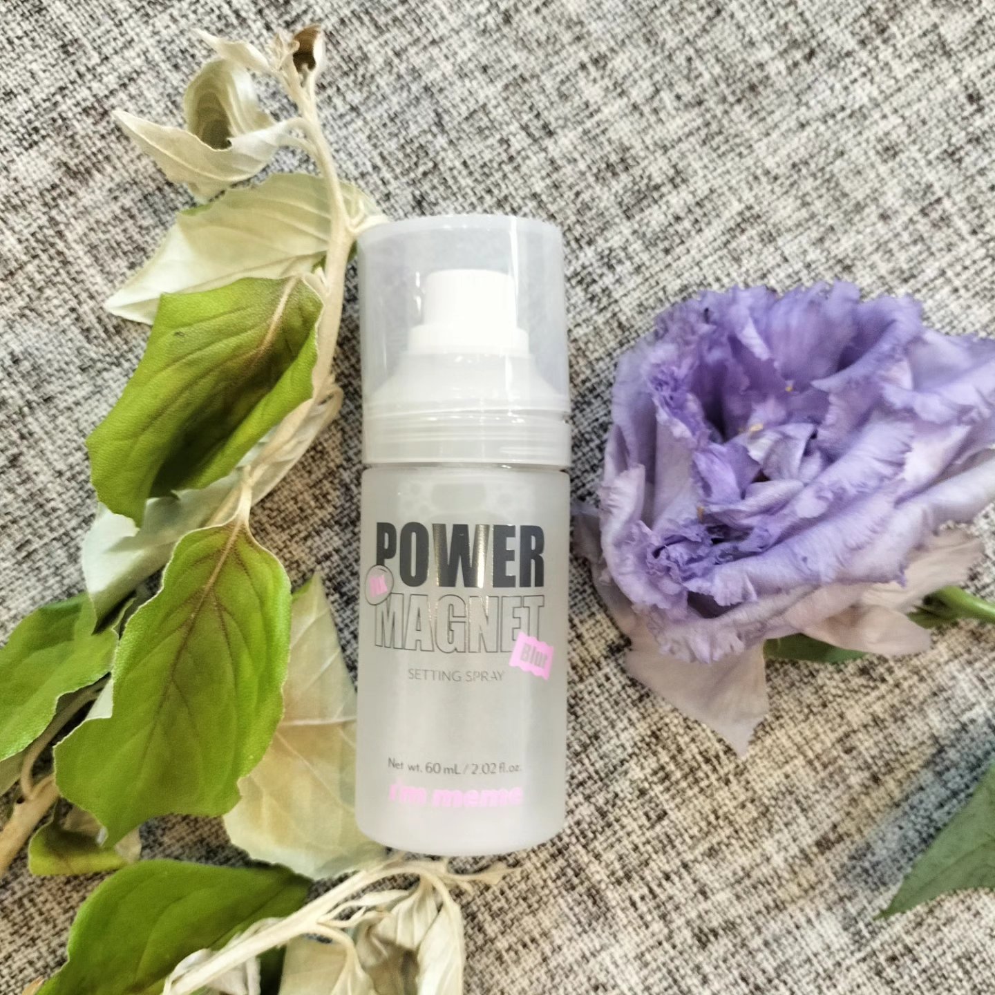 パワーマグネットセッティングスプレー/i’m meme/フィックスミストを使ったクチコミ（1枚目）