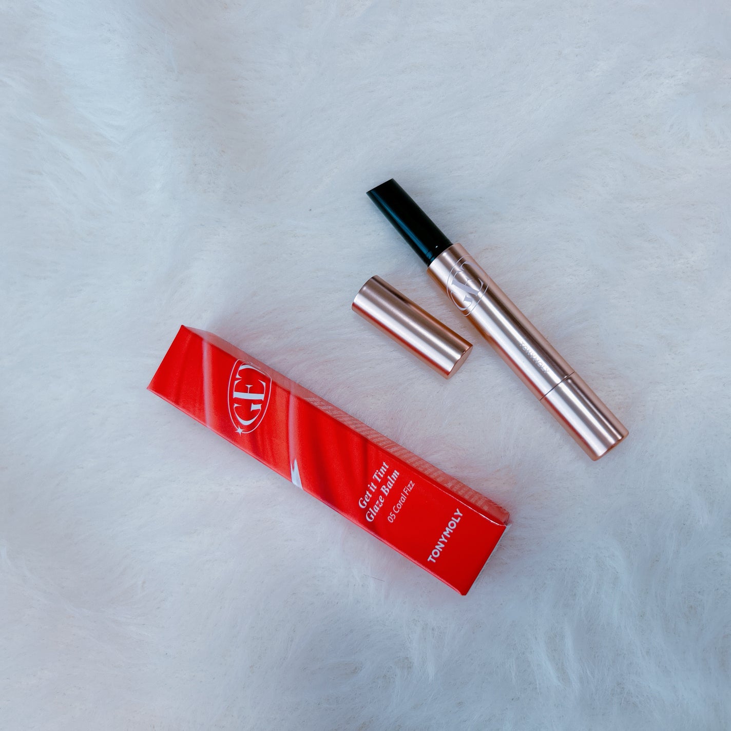 ゲットイットティントグレーズバーム/TONYMOLY/リップティントを使ったクチコミ(1枚目)