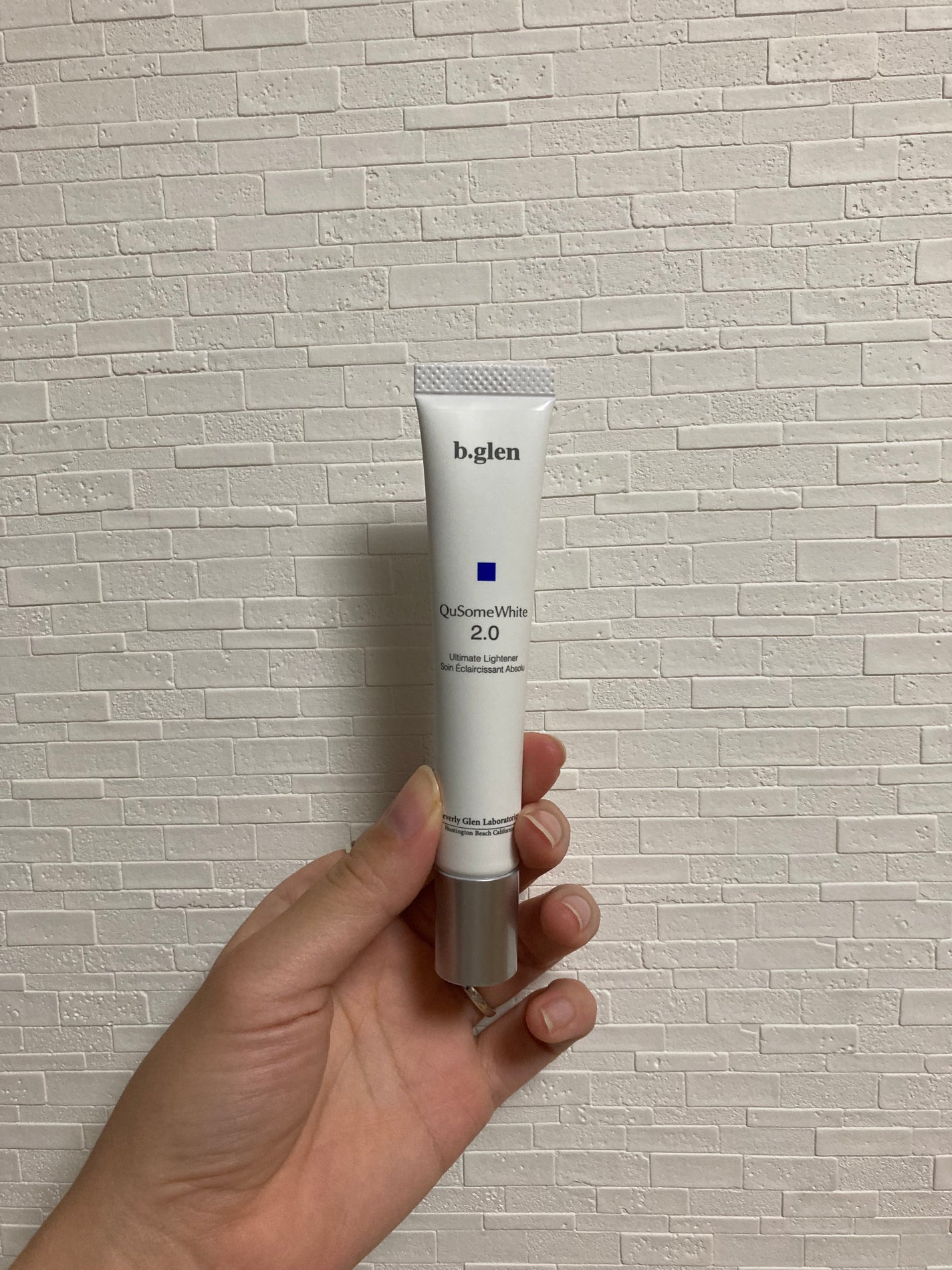 QuSomeホワイトクリーム1.9/b.glen/フェイスクリームを使ったクチコミ(1枚目)