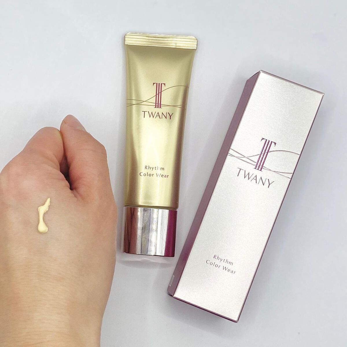 リズムカラーウェア/TWANY/化粧下地を使ったクチコミ(8枚目)