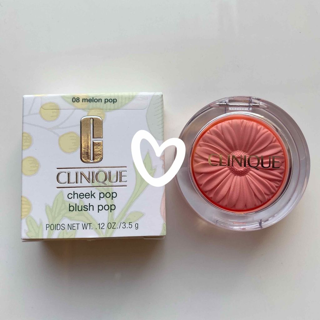 チーク ポップ/CLINIQUE/パウダーチークを使ったクチコミ(1枚目)