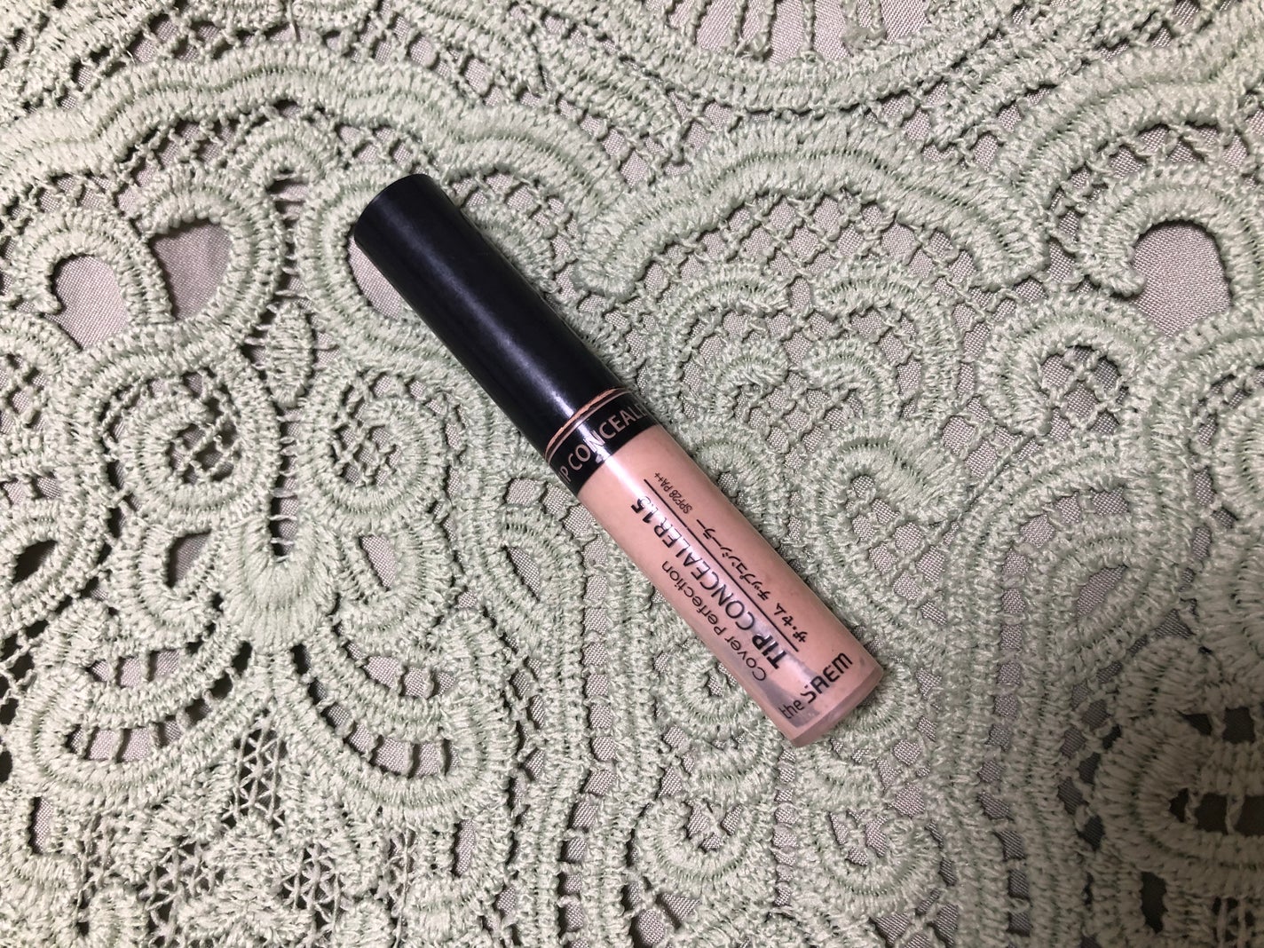 カバーパーフェクション チップコンシーラー/the SAEM/リキッドコンシーラーを使ったクチコミ(1枚目)