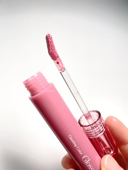 グラスティングカラーグロス/rom&nd/リップグロスを使ったクチコミ(3枚目)