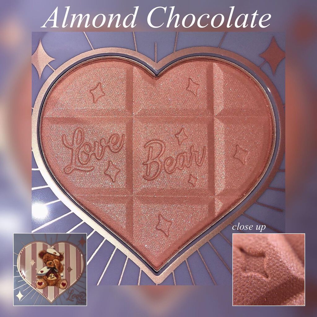 Love Bear ブラッシュ/FlowerKnows/パウダーチークを使ったクチコミ(2枚目)